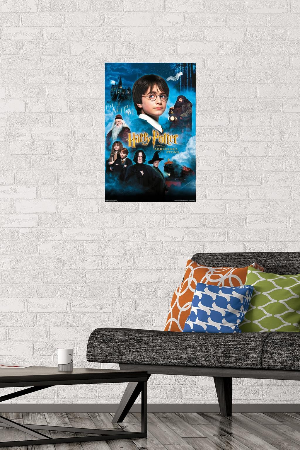 Trends International Harry Potter and the Sorcerer's Stone Wall Poster - 14.725 x 22.375 Inches Premium Unframed Movie Decor - Perfect for Bedroom, Dorm Room, and Office Decoration