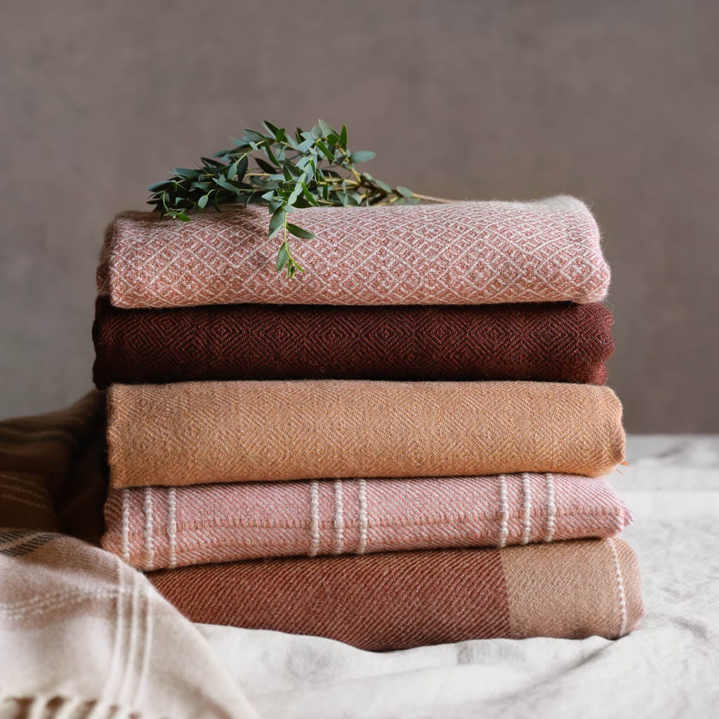 Premium Soft Adriano Alpaca Throw Blanket - Ultra Cozy Alpaca Wool Blanket for Bed, Couch & Travel - Warm Winter Throw for Home Decor, Gifts & Cold Weather Comfort