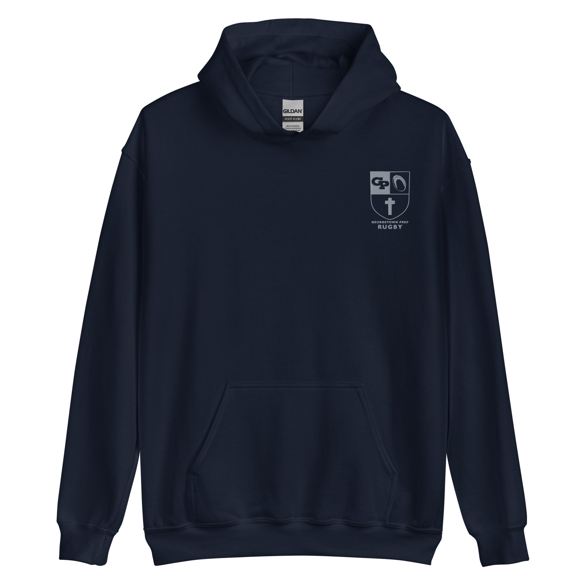 Georgetown Prep Rugby Seal Hoodie - Premium Cotton Pullover for Men & Women - Perfect for School Spirit, Game Days & Casual Wear