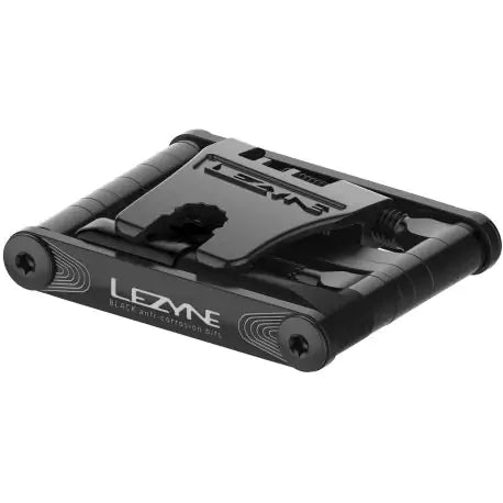 Lezyne V PRO 17-Function Bike Multi-Tool for Cycling & Mountain Biking - Compact Black Bicycle Repair Tool for On-the-Go Fixes