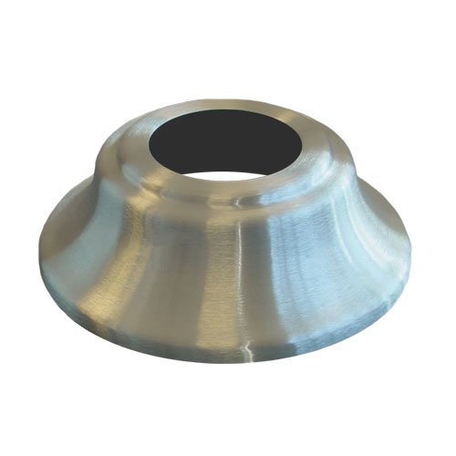 Eder Flag Flash Collar 10 Inch Diameter x 2-13/16 Inch Height for 3 Inch Pole - Clear Flag Pole Accessory for Outdoor American Flags, Parades & Patriotic Events