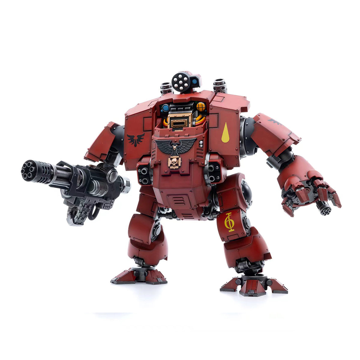 Blood Angels Redemptor Dreadnought - Warhammer 40K Miniature Tabletop Game Model - Perfect for Wargaming, Painting & Collecting