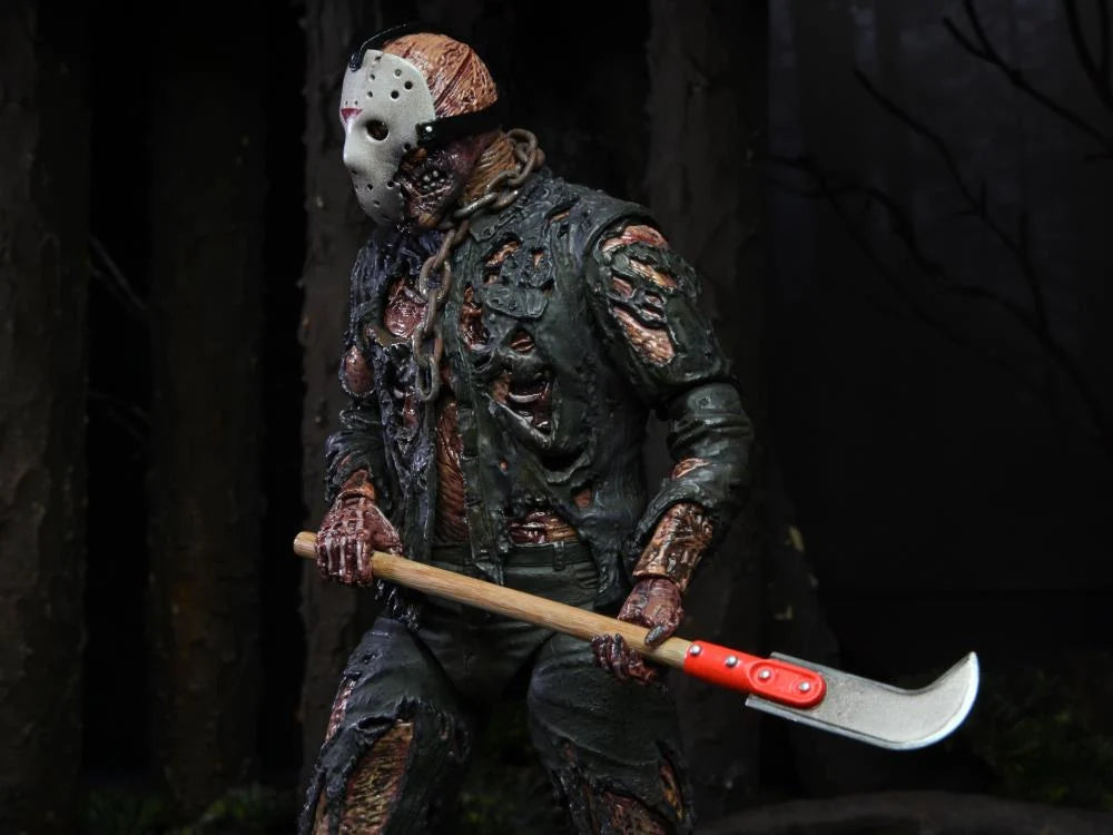 Friday the 13th Part VII Ultimate Jason (The New Blood) Action Figure - Horror Movie Collectible for Fans & Halloween Decor