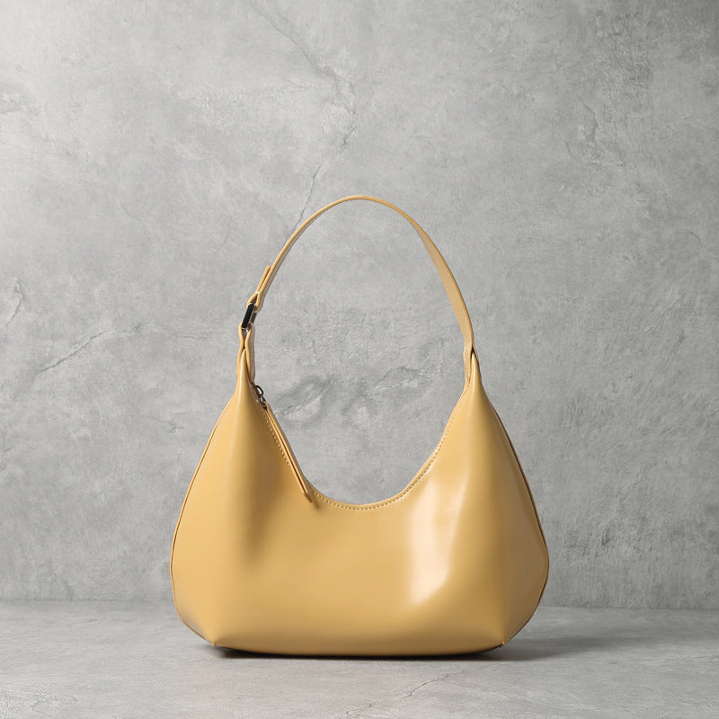 Genuine Leather Tote Bag for Women - Stylish Shoulder Handbag & Underarm Purse - Perfect for Work, Travel, and Everyday Use