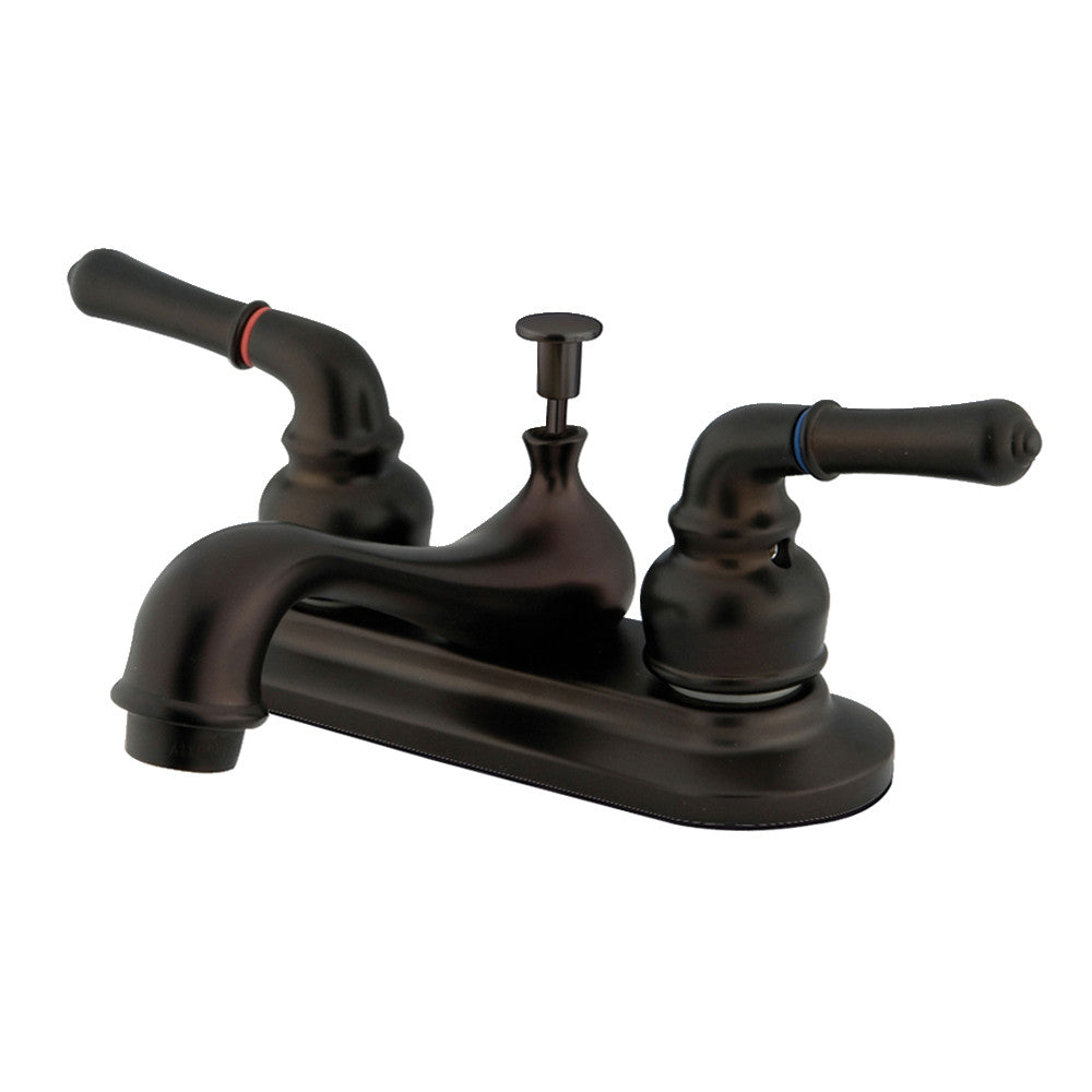 Kingston Brass KB600NML Restoration 4 in. Centerset Bathroom Faucet