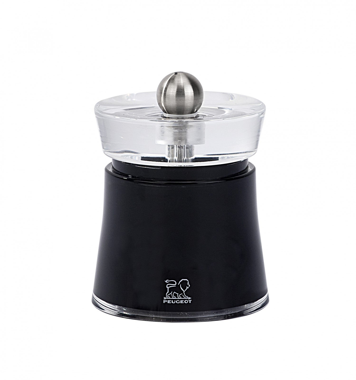 Peugeot Bali 3 Inch Black Pepper Mill Grinder - Premium Manual Spice Grinder for Freshly Ground Pepper - Perfect for Kitchen, Dining Table & Gourmet Cooking (Model 25786)