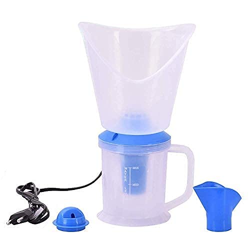 3 in 1 Steam Vaporizer for Cough & Nasal Congestion Relief - Portable Vaporiser with Nozzle Inhaler & Bottle Warmer Function (Multicolor) - Perfect for Cold, Flu & Allergy Symptoms at Home or Travel