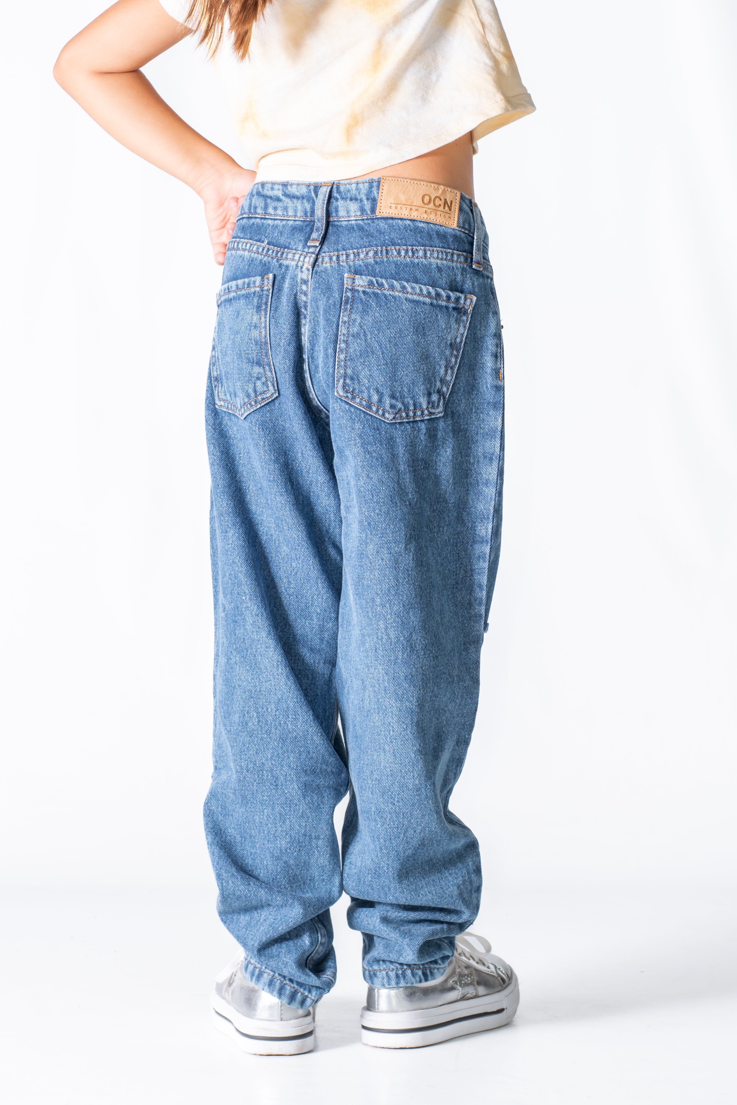 Ocn Kids Light Blue Jeans - Comfortable & Stylish Denim Pants for Boys & Girls | Perfect for School, Play & Everyday Wear