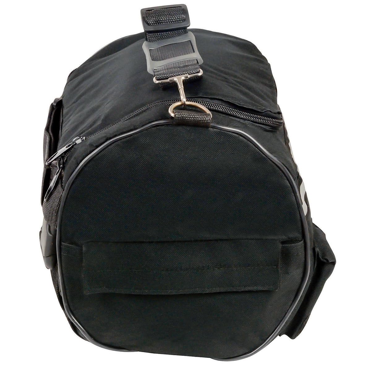 Milwaukee Leather SH608 Medium Black Textile Motorcycle Roll Bag with Reflective Material - Waterproof Storage for Bikes, Travel & Commuting - One Size Fits All