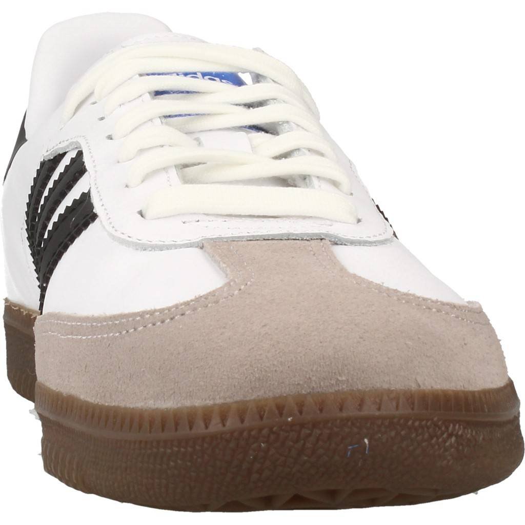 adidas Samba OG Men's Fitness Sneakers - White/Black/Gum - Size 8.5 US | Classic Comfort for Running, Gym & Casual Wear