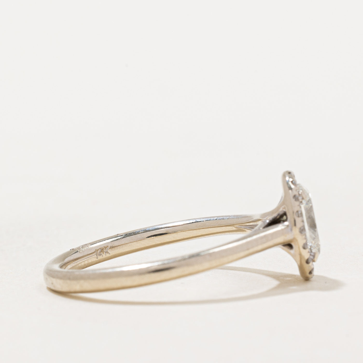 0.80ctw Diamond Engagement Ring & Wedding Band Set for Women - Size 6.75 | Premium 14K White Gold Bridal Jewelry | Perfect for Proposals, Anniversaries & Romantic Occasions