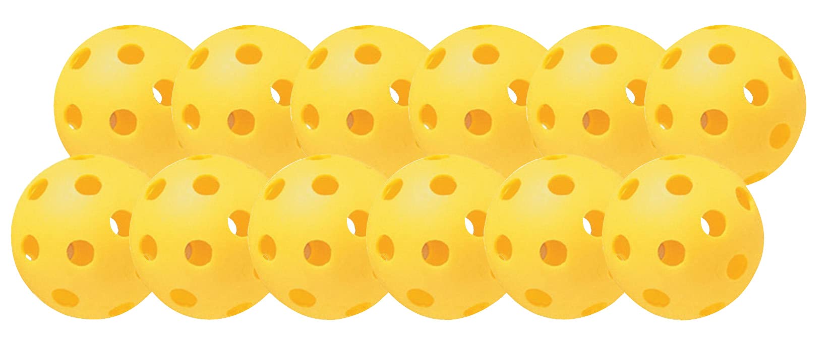 Champion Sports Hollow Plastic Baseballs - Lightweight Training Balls for Youth & Practice | Perfect for Backyard Drills, Batting Cages & Baseball Training