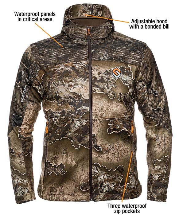 Scentlok Full Season Odor Control Water Resistant Insulated Camo Hunting Jacket for Men - Warm Windproof Winter Coat for Deer Hunting & Outdoor Activities