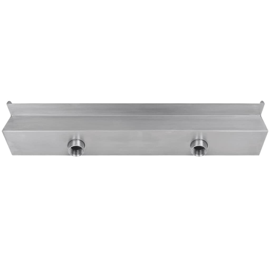 CHARMMA 304 Stainless Steel Waterfall Spillway - 23.6\