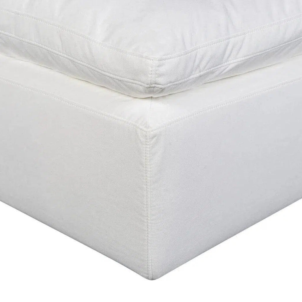 5-Piece Performance Terra White Modular Sectional Sofa Set - Modern Living Room Furniture for Home & Office Comfort