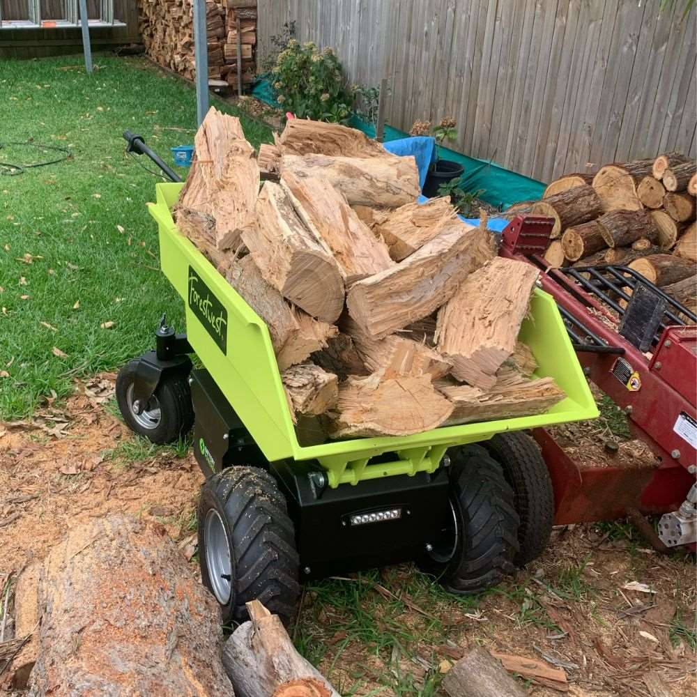 Forestwest 500KG Electric Wheelbarrow with Hydraulic Dumping - Heavy Duty Battery Powered Mini Dumper for Construction, Gardening, and Landscaping (Model BM11098)