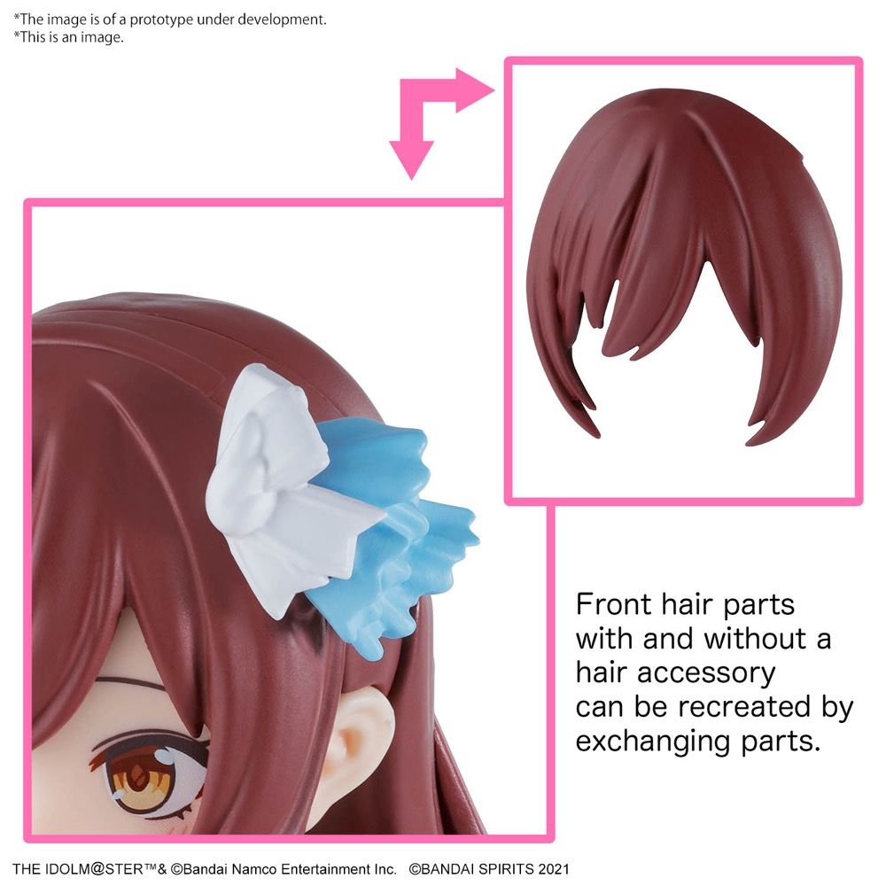 Bandai 30 Minutes Sisters 30MS The Idolmaster: Shiny Colors Amana Osaki Model Kit - Anime Action Figure for Collectors & Custom Builders | Perfect for Display & Photography