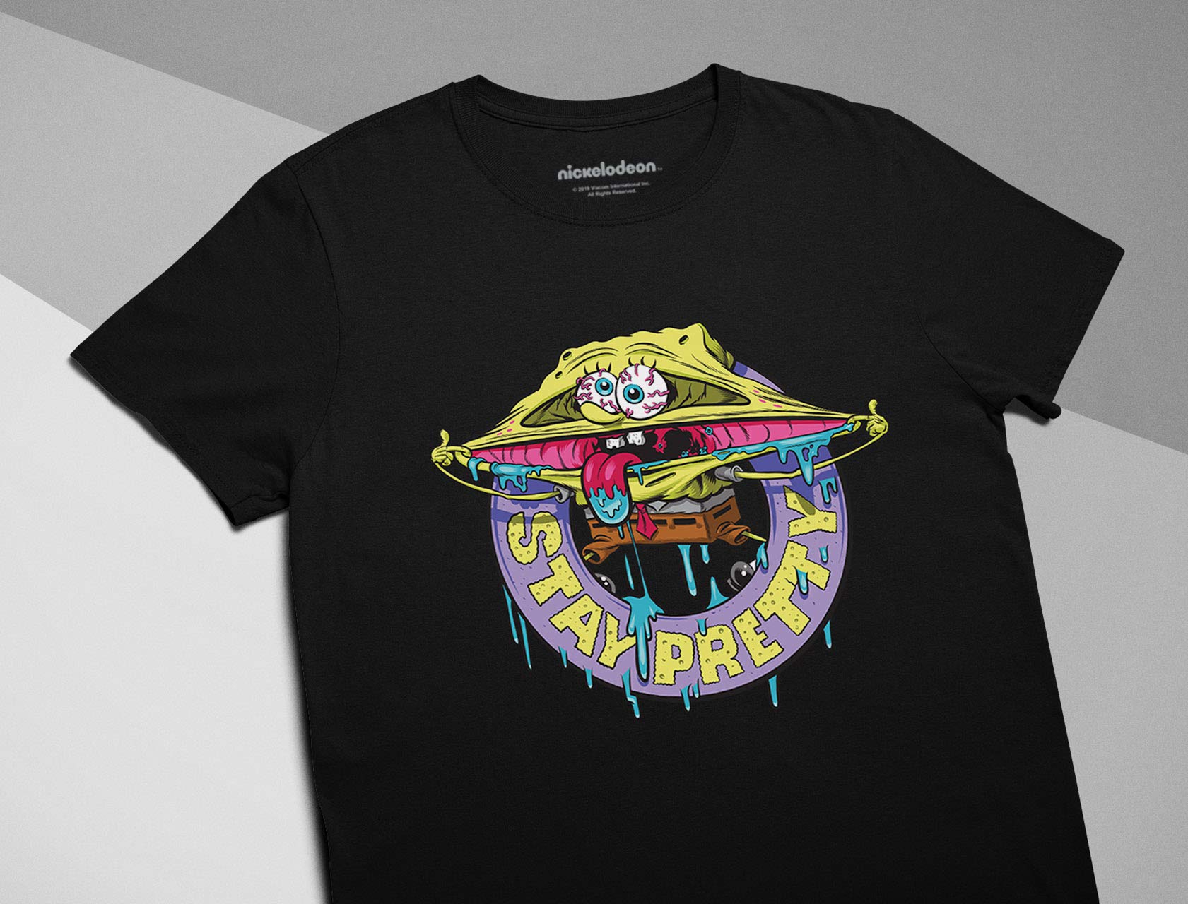 **SpongeBob SquarePants T-Shirt for Kids & Adults | Nickelodeon Cartoon Character Graphic Tee | Casual Wear, Cosplay & Gift Idea**