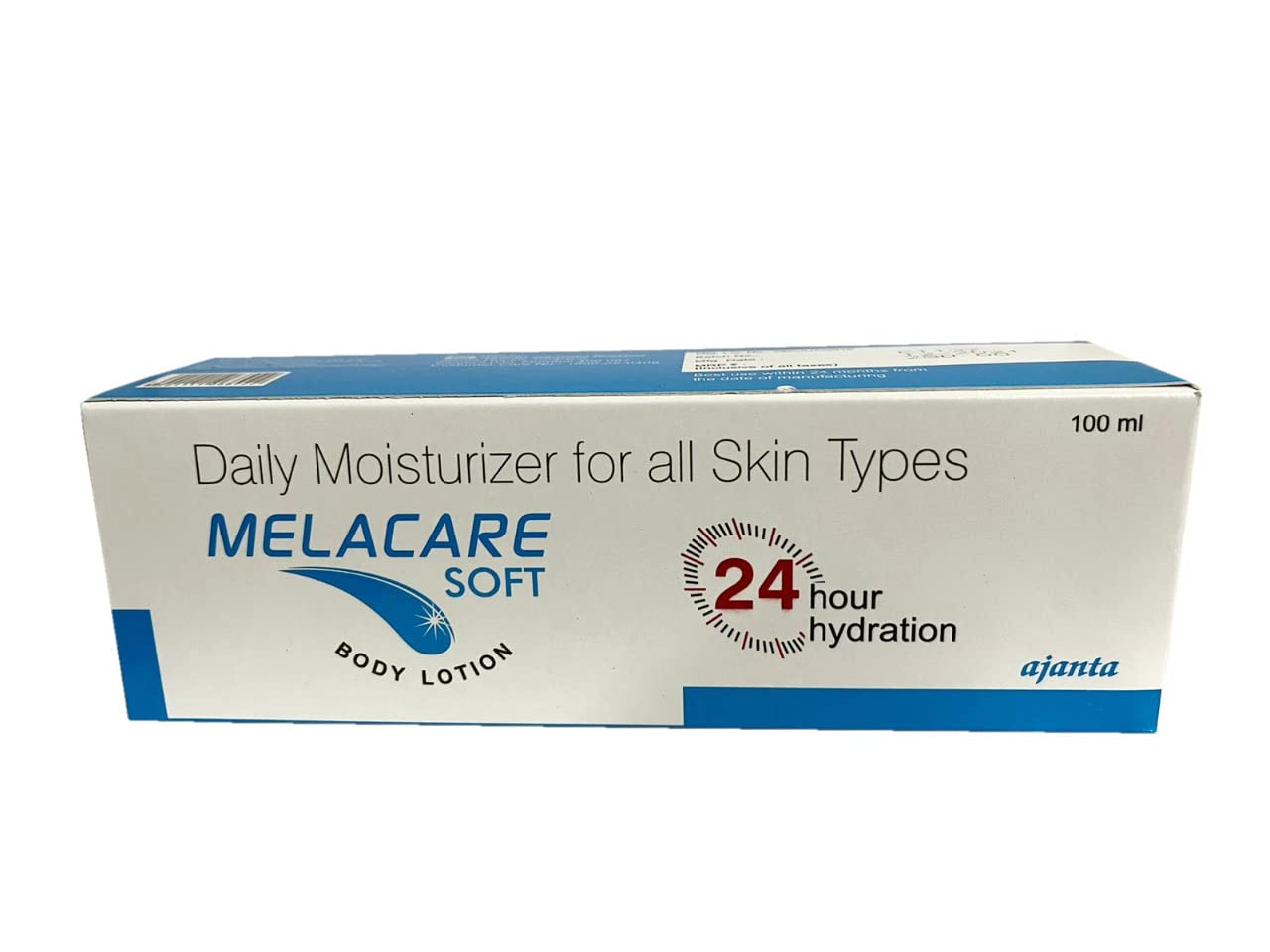 MELACARE Soft Body Lotion for Dry Skin - Hydrating & Nourishing Moisturizer with Shea Butter & Vitamin E - Perfect for Daily Use, After Shower & Winter Care