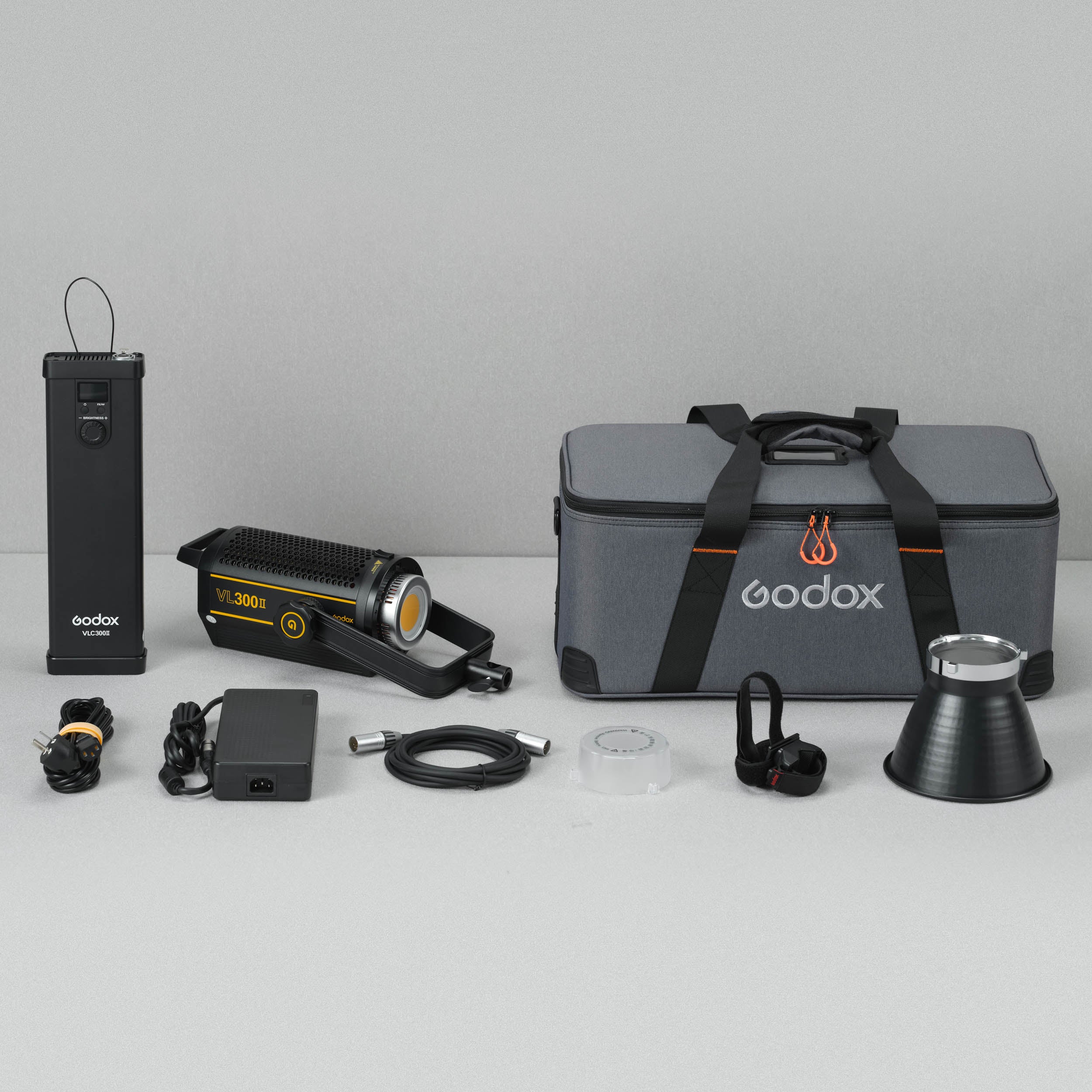 VL300II 320W Continuous LED Studio Light - Professional Video & Photography Lighting Kit for YouTube, TikTok, Live Streaming & Portrait Shooting