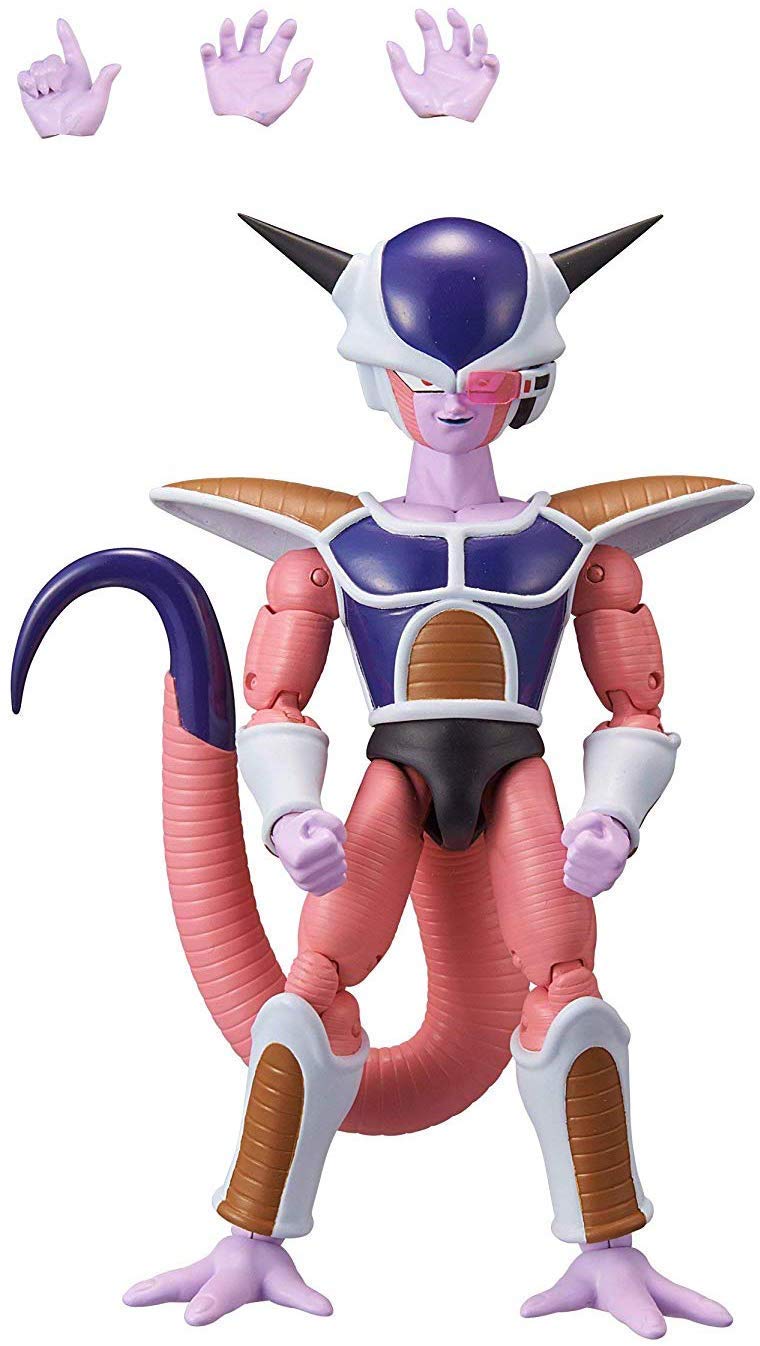 Dragon Ball Super Dragon Stars Series First Form Frieza Action Figure - Collectible Anime Toy for Fans, Display & Battle Scenes