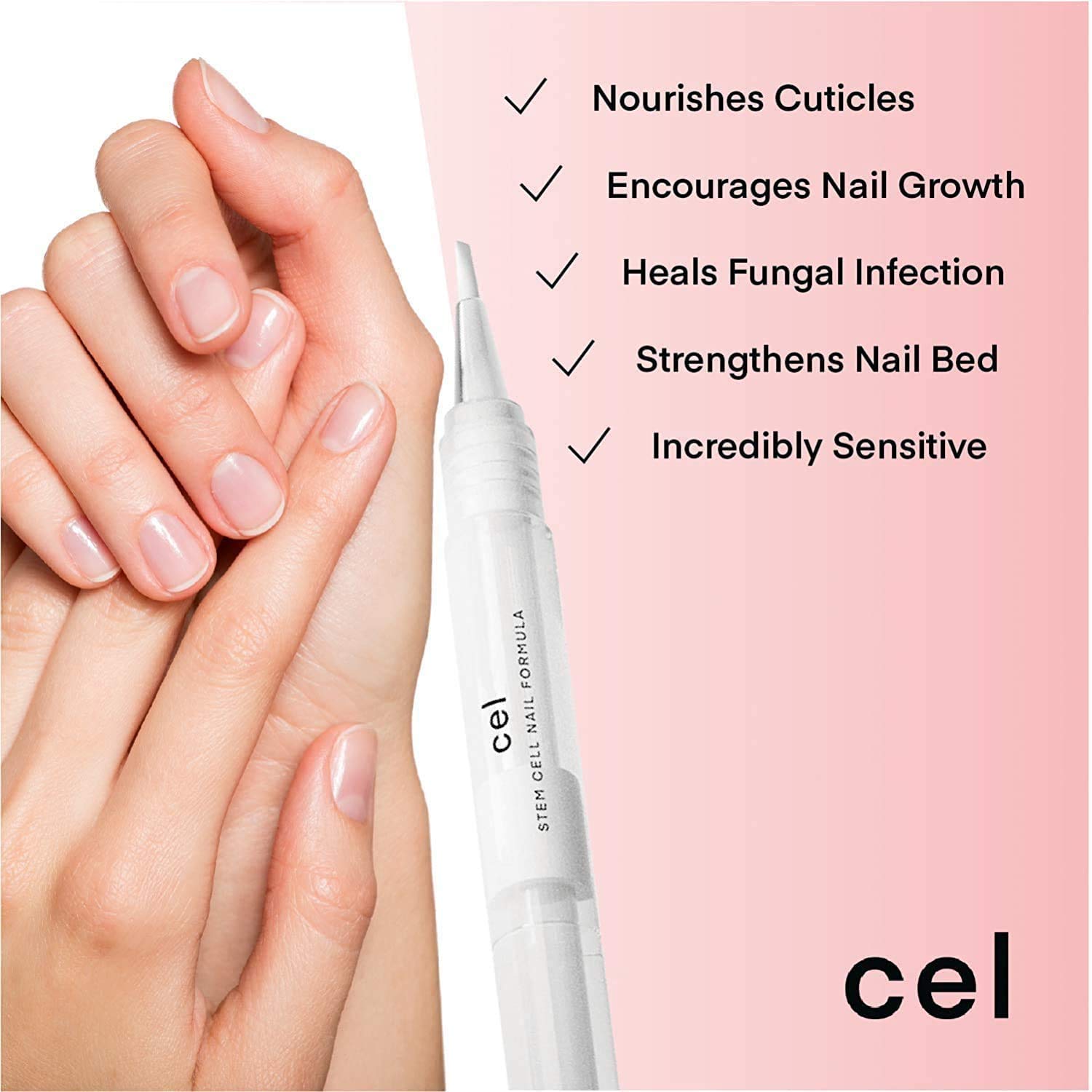 Professional MD Cuticle Oil Pen & Nail Strengthener Repair Serum - Moisturizing Treatment for Damaged, Cracked Nails & Dry Cuticles - 2 Pack Set - Perfect for Salon, Home Manicures & Nail Care Routine