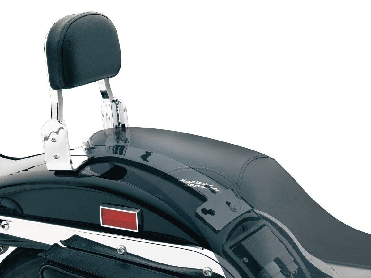 KURYAKYN Chrome Plug N Play Sissy Bar - RPM Compatible Replacement for Harley Touring Models - Easy Installation for Motorcycle Luggage & Backrest Support