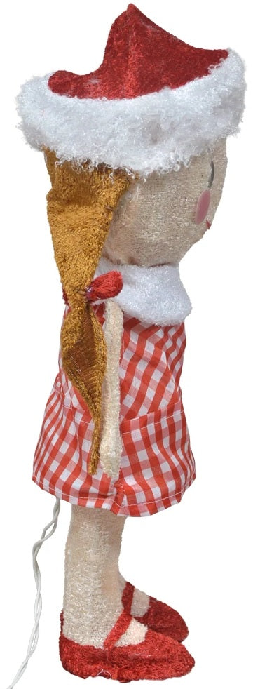 24 Misfit Sally Tinsel Outdoor Christmas Decorations - Inspired by Rudolph the Red-Nosed Reindeer - Perfect for Yard, Porch & Holiday Party Decor