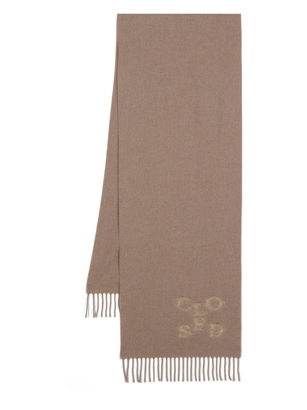 Elegant Beige Closed Scarves for Women - Soft & Warm Winter Fashion Accessory - Perfect for Cold Weather, Office & Casual Outfits