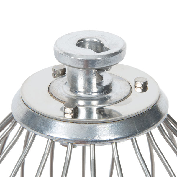 Globe XXWHIP 08 Stainless Steel Wire Whip Attachment for SP8 8 Quart Stand Mixer - Perfect for Whipping Cream, Meringues & Batters in Commercial Kitchens & Bakeries