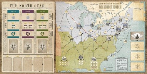 Freedom: The Underground Railroad Board Game by Academy Games | Cooperative Strategy Game for 1-4 Players | Perfect for Family Game Night & History Enthusiasts