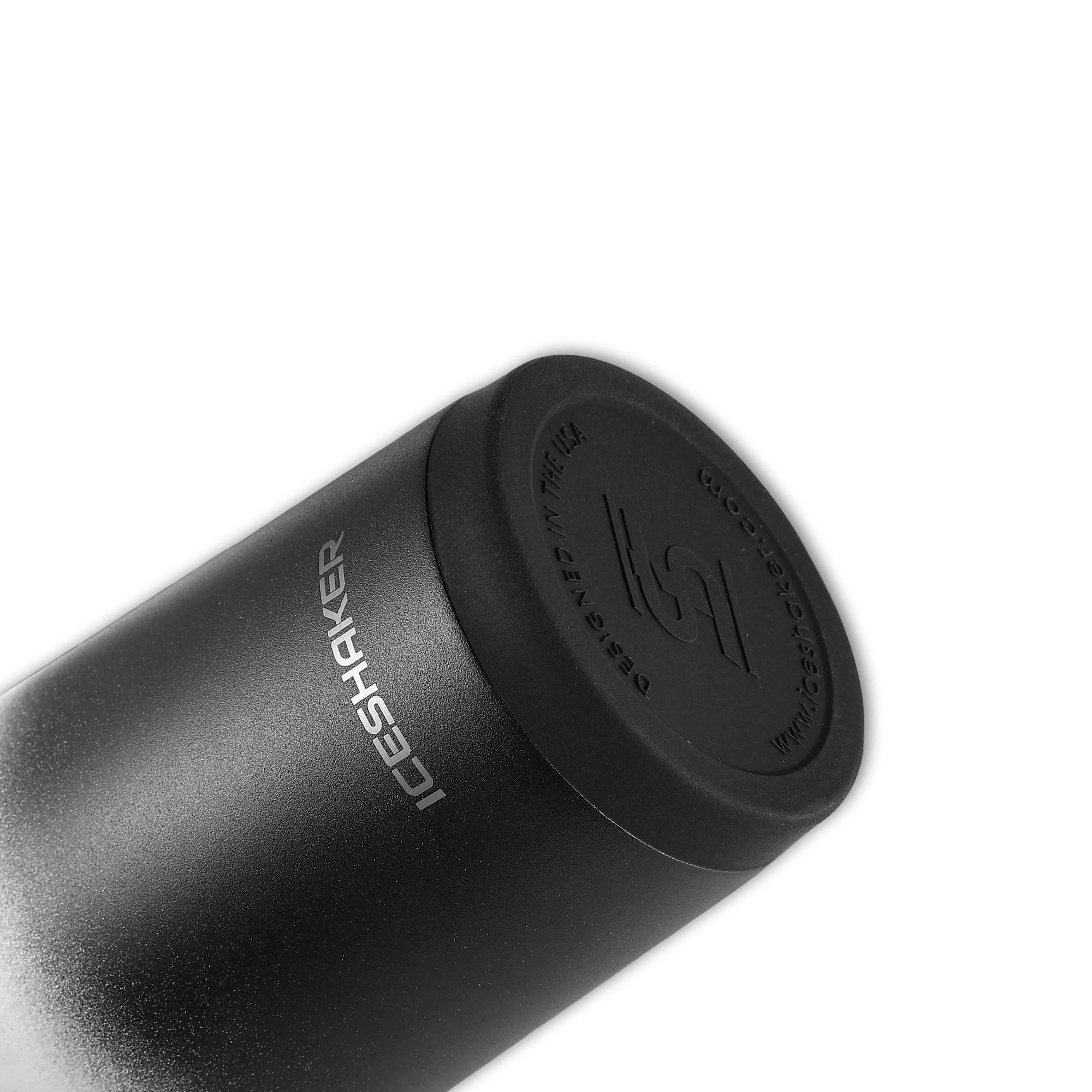 Ombre Series 26oz Ice Shaker Bottle - Black & White Gradient | Premium Protein Shaker for Gym, Workouts & Sports | BPA-Free Leakproof Water Bottle