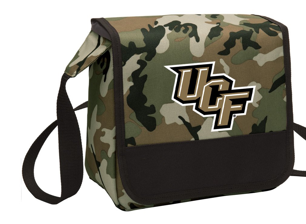 UCF Camo Lunch Bag - Insulated Shoulder Lunch Box for University of Central Florida Students - Perfect for School, Work & Outdoor Activities