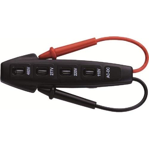 Morris 59070 4-Way Circuit Tester - 110V/220V/277V/460V AC DC Voltage Detector (22-Pack) - Ideal for Electricians, HVAC Technicians & Industrial Maintenance