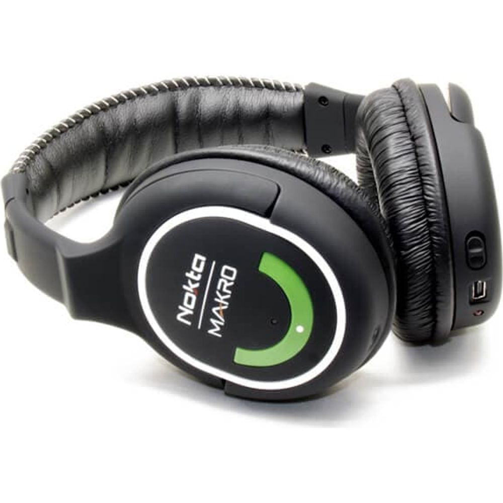 Nokta 2.4GHz Wireless Headphones with Microphone - Green Edition for Gaming, Work Calls & Music Listening