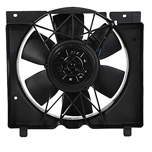 RAREELECTRICAL Replacement Cooling Fan Compatible with Jeep Cherokee Pioneer 4.0L 242Ci (1987-1994) - Fits Part Numbers 52005748 & CH3112101 - Engine Cooling System Upgrade for Off-Road & Daily Driving