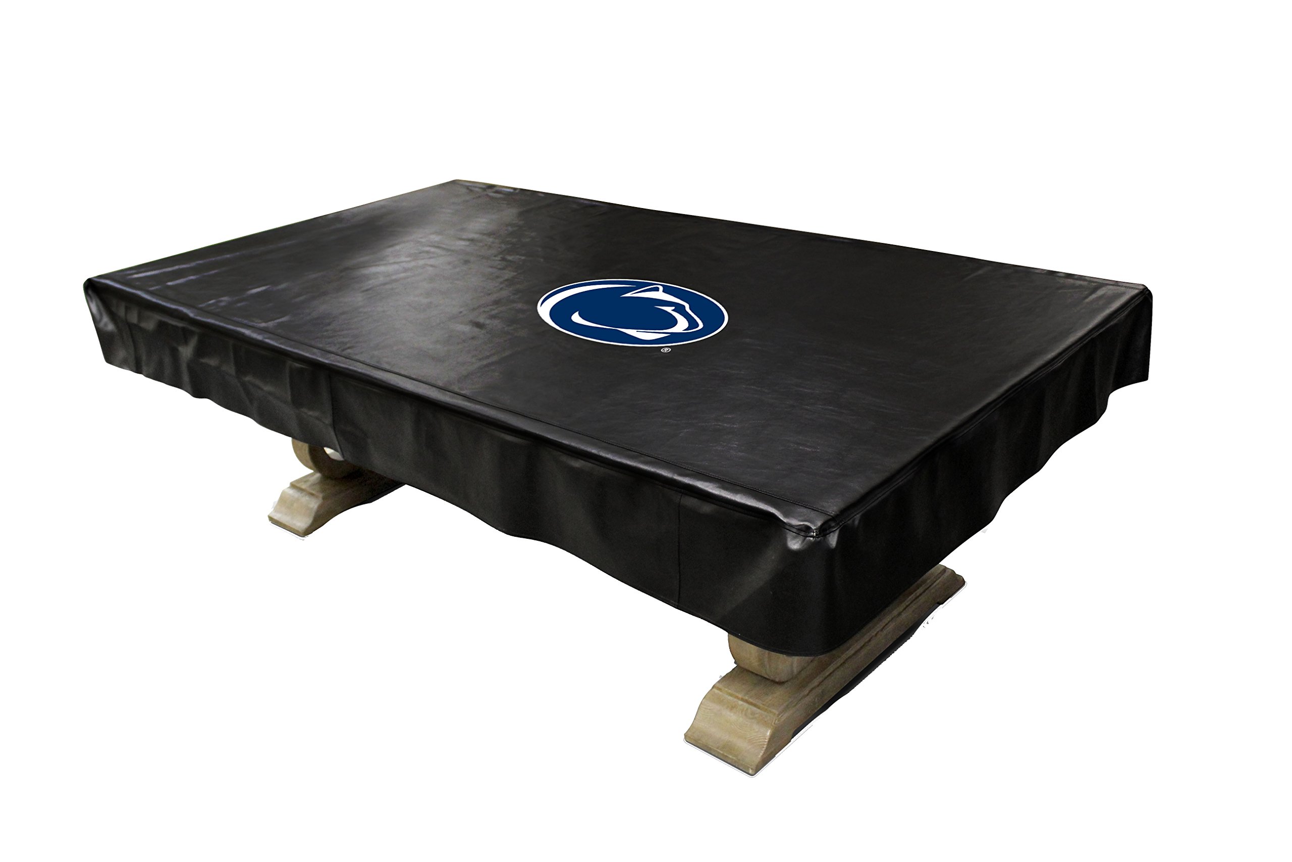 Official NCAA Licensed 8-Foot Billiard Table Cover - Durable Naugahyde Pool Table Protector for Indoor Game Rooms, Bars & Recreation Areas