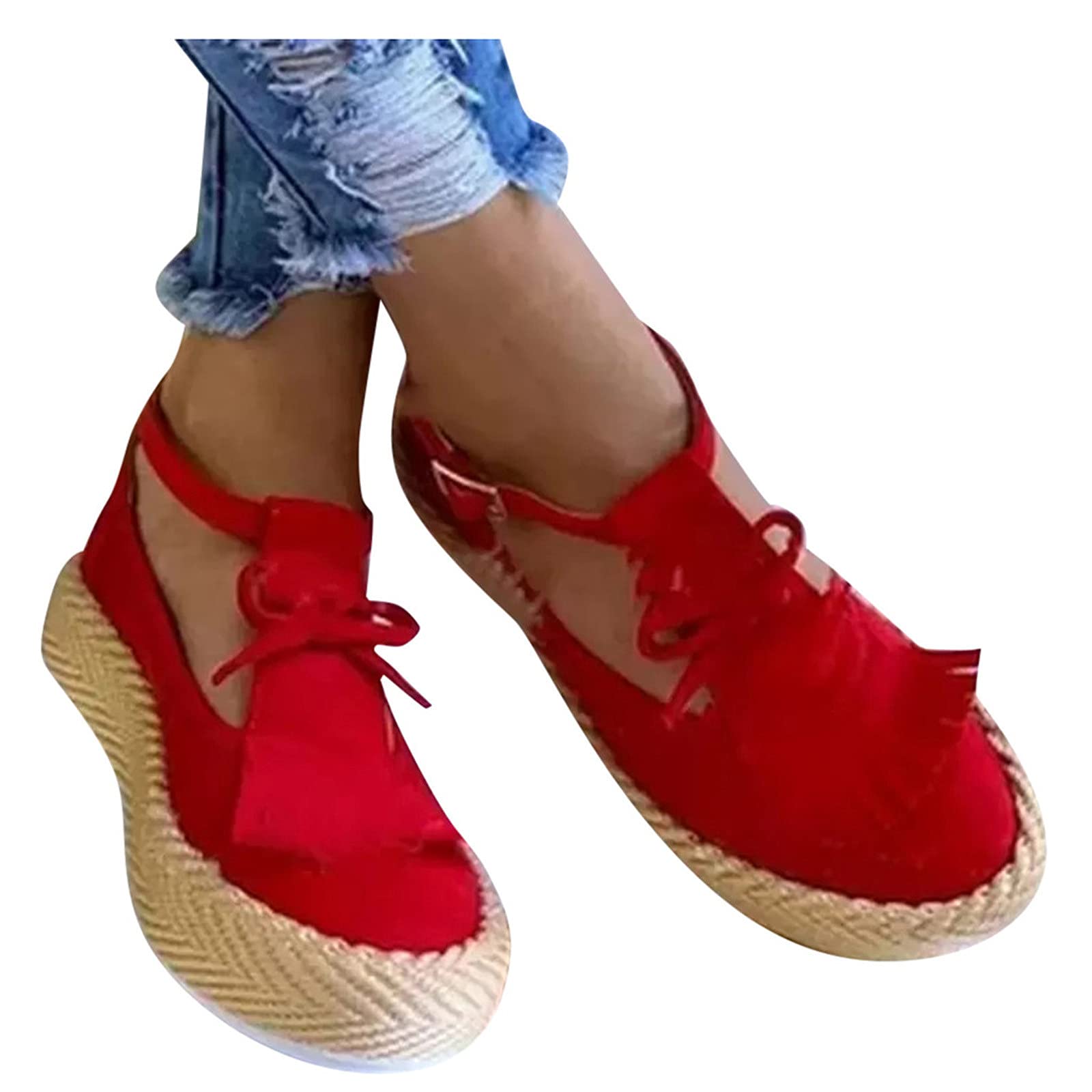 Gloneld Women's Hollow Wedge Heel Sandals - Comfortable Flip Flops for Beach, Casual & Summer Wear - Breathable Slippers for Vacation, Poolside & Outdoor Activities