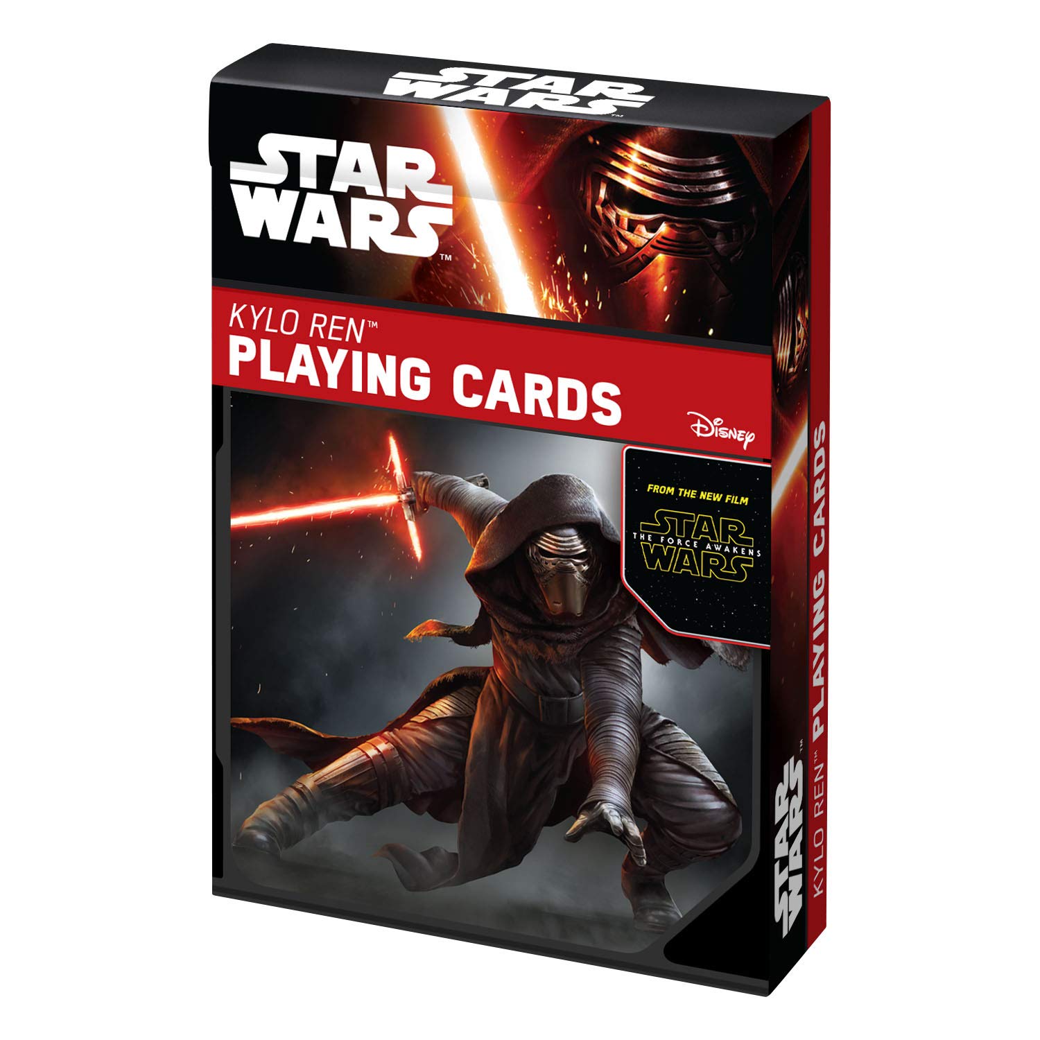 Star Wars Kylo Ren Themed Playing Cards - Premium 52 Deck with Unique Character Art - Perfect for Game Nights, Collectors & Star Wars Fans