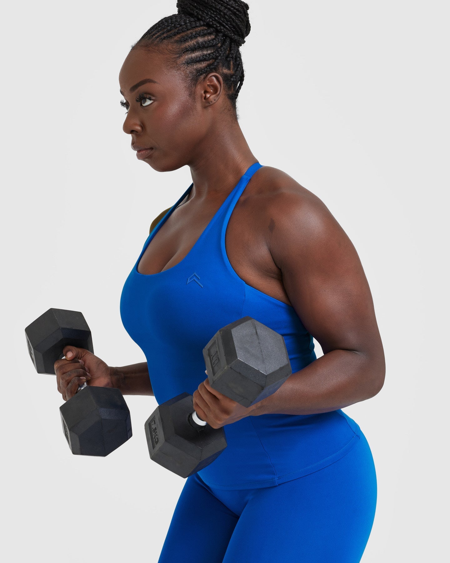 Timeless Square Neck Vest for Women - Elegant Cobalt Blue Sleeveless Top | Perfect for Layering, Office Wear & Casual Outfits