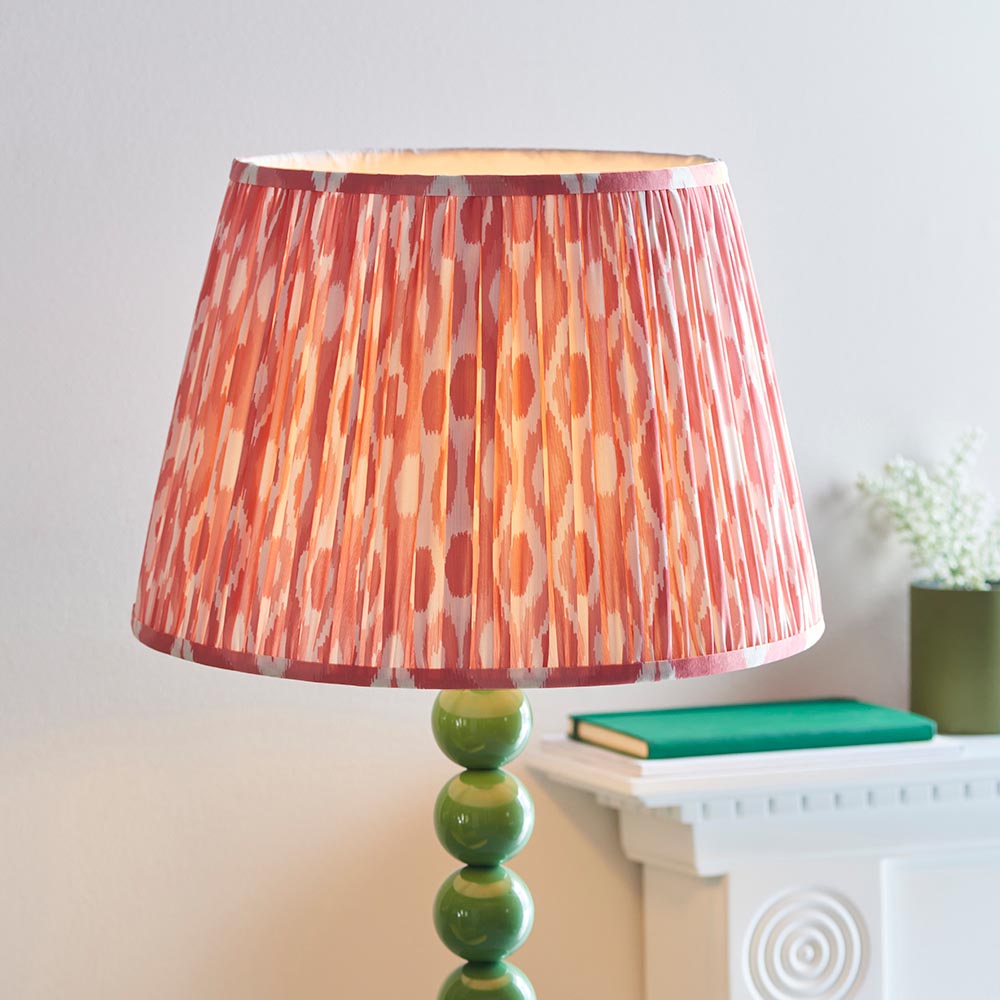 Auralis Ikat Floor Lamp with E27 Socket - Modern Handwoven Design for Living Room, Bedroom & Office Lighting