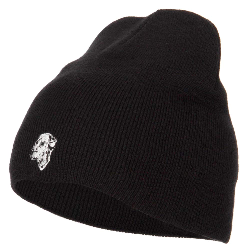 Dalmatian Embroidered Beanie Hat for Men & Women - Soft Winter Skull Cap with Spot Design - Perfect for Outdoor Activities, Sports, and Cold Weather Fashion