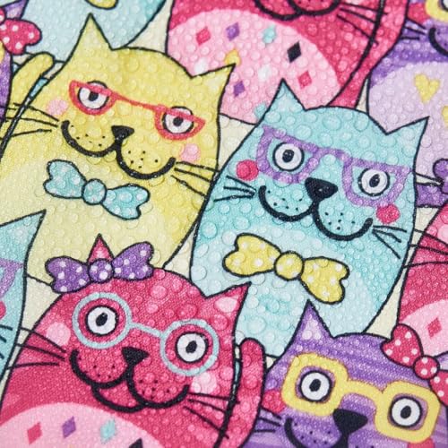 Glasses Cats Multiple