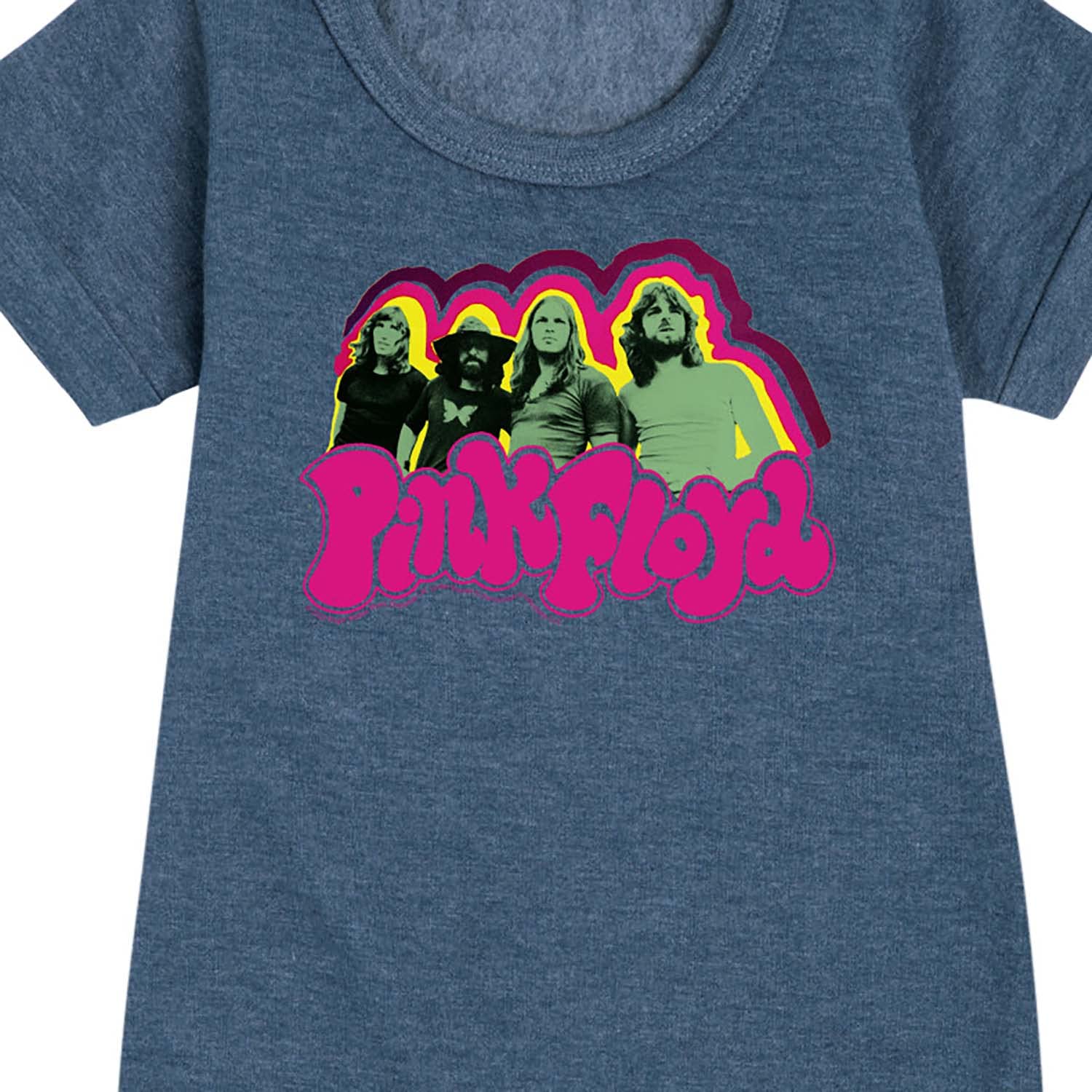 HYBRID APPAREL Pink Floyd Fleece Dress for Toddler & Youth Girls | Rock Band Graphic Print | Cozy Winter Outfit for Concerts & School