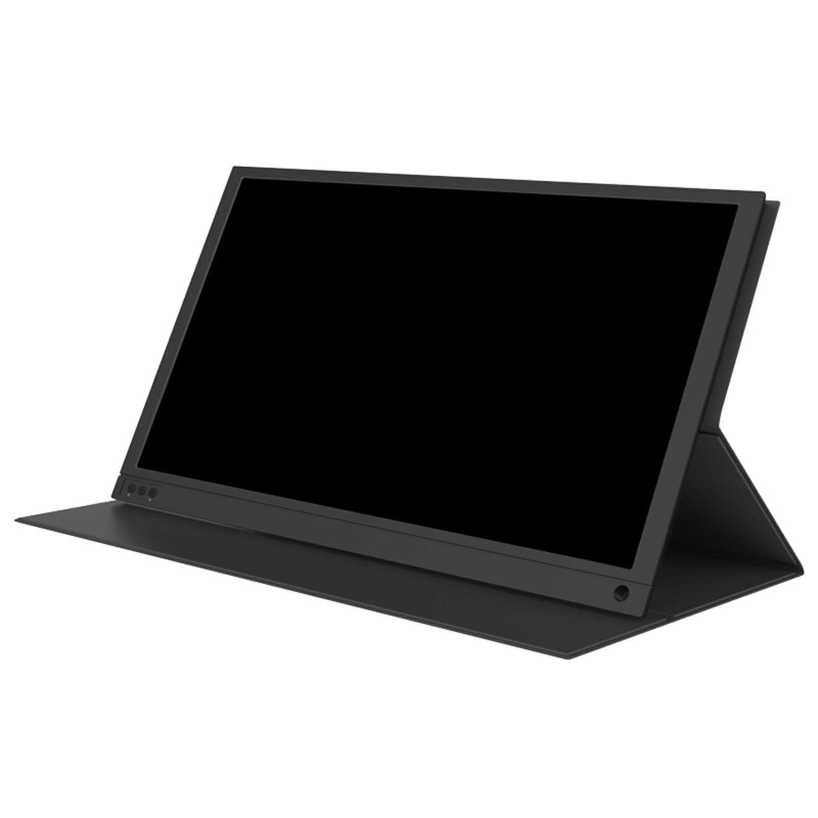15.6 Inch Portable Monitor - Full HD 1920x1080 IPS Screen, USB-C HDMI External Display for Laptop, Phone, Gaming, Travel & Work | Slim, Lightweight Design for Business & Entertainment