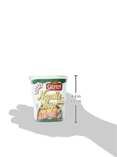 Gefen Vegetable Fat Free Soup Cup - No MSG, 1.92 oz (Pack of 12) | Instant Soup Mix for Camping, Office Lunch & Quick Meals
