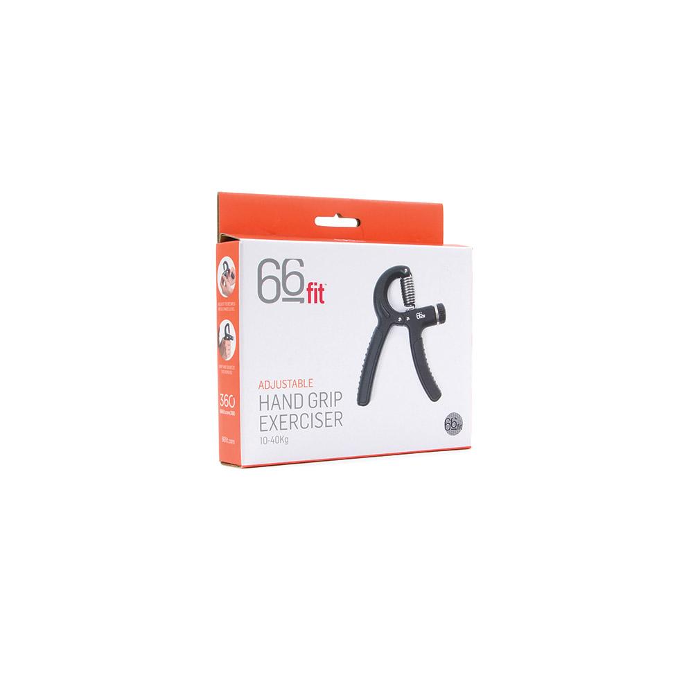 66Fit Adjustable Hand Grip Strengthener - 10-40kg Resistance for Home & Gym Workouts - Improve Grip Strength for Weightlifting, Rock Climbing & Rehabilitation