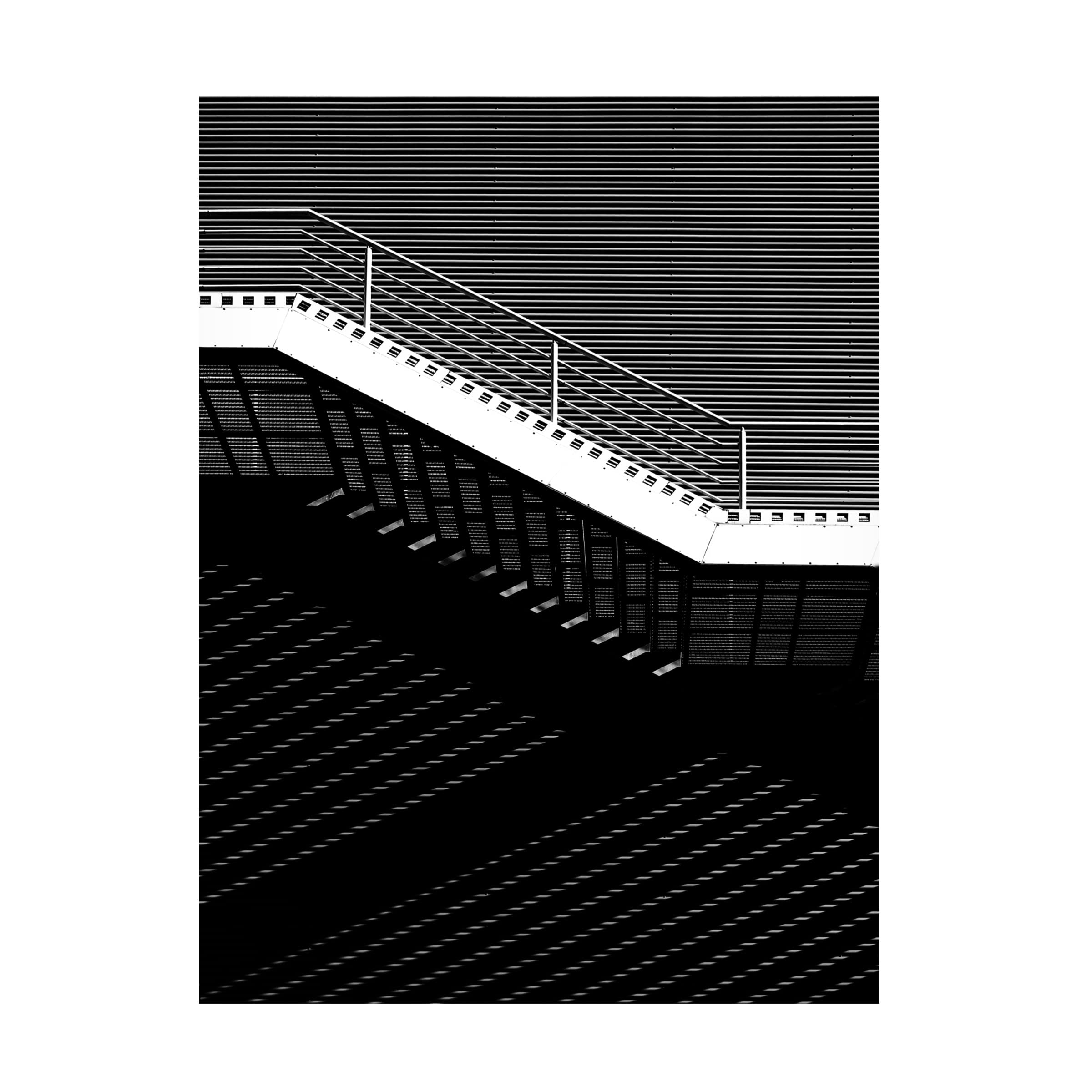Anna Niemiec 'Architectural Study 3' Canvas Wall Art Print - Modern Abstract Office & Home Decor for Living Room, Bedroom or Office