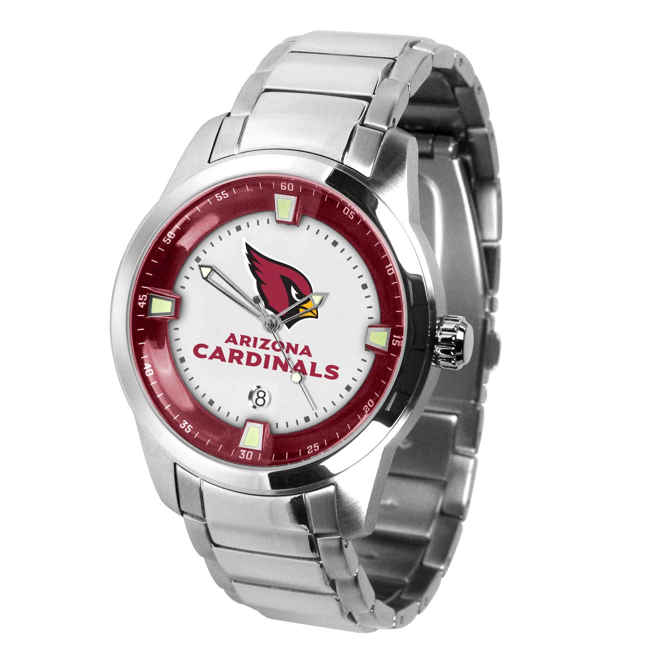 Game Time NFL Fan Men's Titan Wrist Watch - Waterproof Sports Watch for Football Fans, Perfect for Game Day, Tailgating & Casual Wear