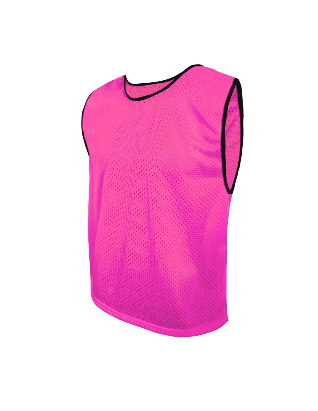 Pinnies Sports Bibs for Kids, Youth & Adults - Durable Soccer, Basketball, Football Practice Jerseys for Team Training, Running & Scrimmage Games